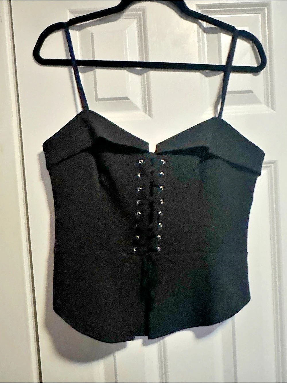 Express Black Corset Cami Size 10 Like New